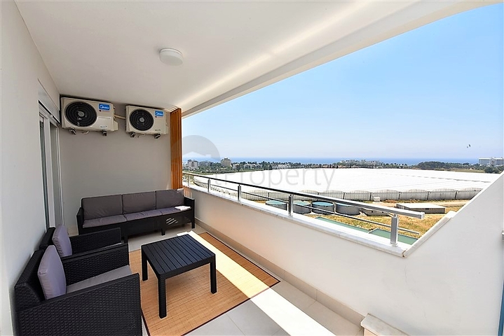 شقق 1 + 1 للإيجار في مجمع مع بنية تحتية فندقية في أفسلار