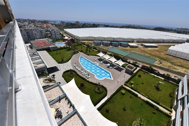 شقق 1 + 1 للإيجار في مجمع مع بنية تحتية فندقية في أفسلار