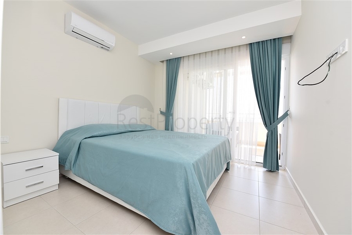 شقق 1 + 1 للإيجار في مجمع مع بنية تحتية فندقية في أفسلار