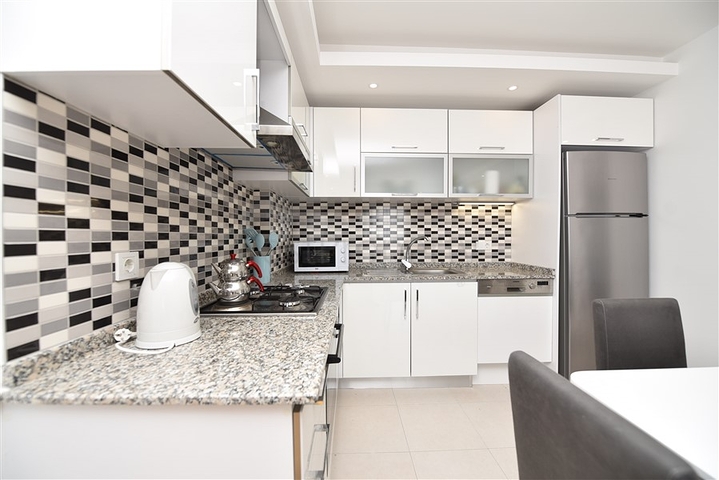 شقق 1 + 1 للإيجار في مجمع مع بنية تحتية فندقية في أفسلار