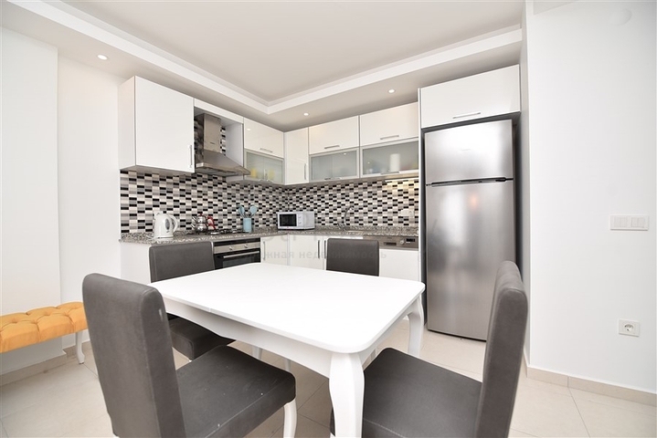 شقق 1 + 1 للإيجار في مجمع مع بنية تحتية فندقية في أفسلار