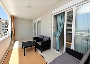 شقق 1 + 1 للإيجار في مجمع مع بنية تحتية فندقية في أفسلار