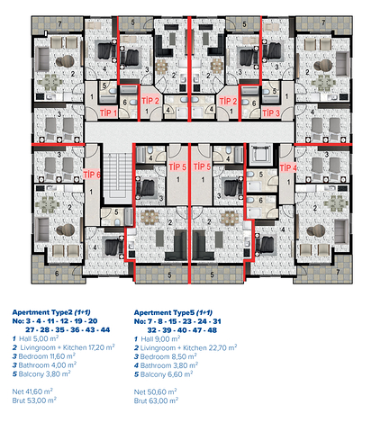 مجمع سكني حديث في مركز الانيا -للراغبين بالاستثمار 