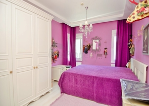 فيلا 6 + 2 في وسط لارا أنطاليا 200 م إلى البحر