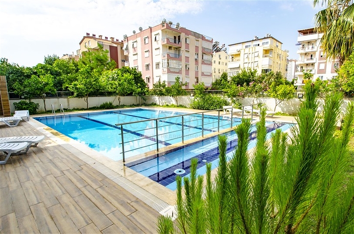 شقة 1 + 1 في منطقة ليمان في كونيالتي أنطاليا