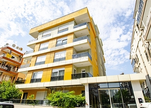 شقة 1 + 1 في منطقة ليمان في كونيالتي أنطاليا