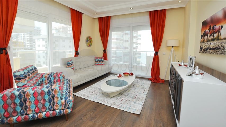 شقة مؤثثة بتصميم غرفتين وصالة - بسعر جيد في مهموتلار 