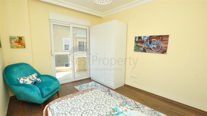 شقة مؤثثة بتصميم غرفتين وصالة - بسعر جيد في مهموتلار 