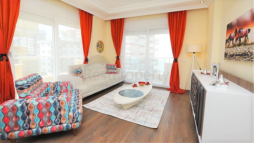 شقة مؤثثة بتصميم غرفتين وصالة - بسعر جيد في مهموتلار 