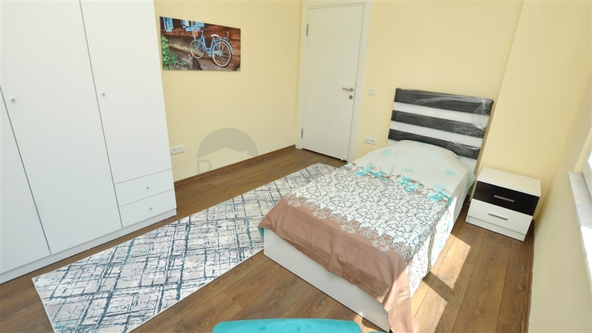 شقة مؤثثة بتصميم غرفتين وصالة - بسعر جيد في مهموتلار 