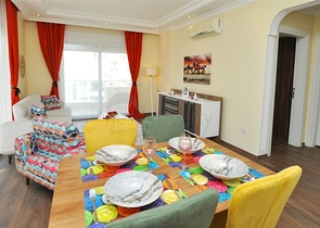 شقة مؤثثة بتصميم غرفتين وصالة - بسعر جيد في مهموتلار 