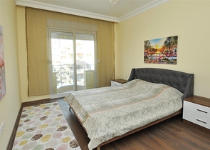 شقة مؤثثة بتصميم غرفتين وصالة - بسعر جيد في مهموتلار 