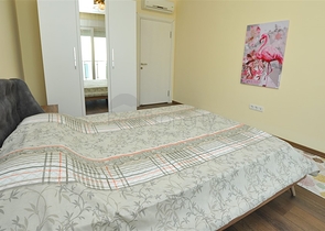 شقة مؤثثة بتصميم غرفتين وصالة - بسعر جيد في مهموتلار 