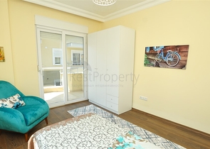 شقة مؤثثة بتصميم غرفتين وصالة - بسعر جيد في مهموتلار 