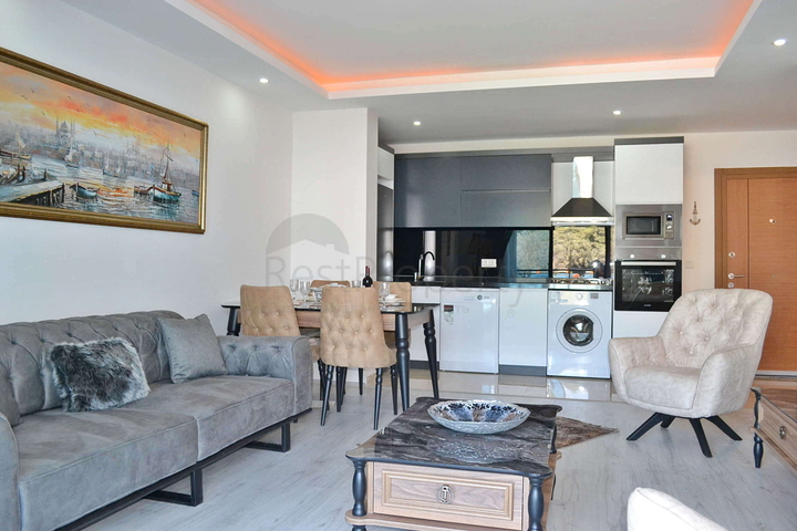 اطلالة بحرية - غرفة نوم وصالة ضمن مجمع في كارجي جاك