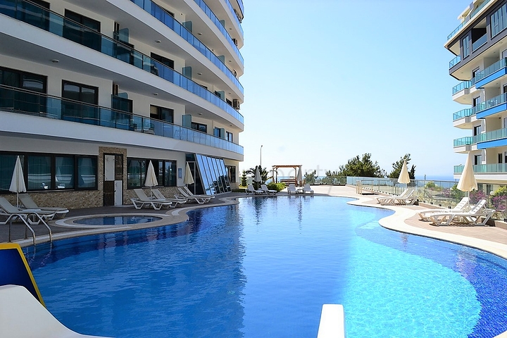 اطلالة بحرية - غرفة نوم وصالة ضمن مجمع في كارجي جاك