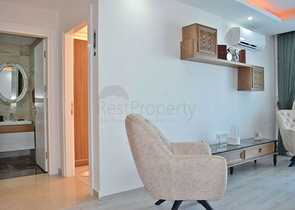 اطلالة بحرية - غرفة نوم وصالة ضمن مجمع في كارجي جاك