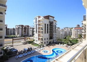 شقة مفروشة من تصميم غرفتي نوم وصالة ضمن مجمع ذو خدمات خمس نجوم - افسلار 