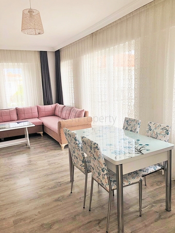 شقة من غرفتي نوم مع أثاث في Camyuva Kemer