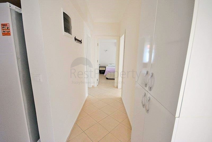 شقة فسيحة 3 + 1 مع أثاث في Camyuva Kemer