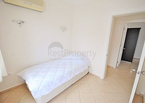 شقة فسيحة 3 + 1 مع أثاث في Camyuva Kemer