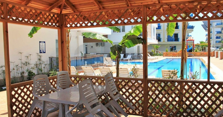 شقة 1 +1 في منطقة ليمان كونيالتي أنطاليا