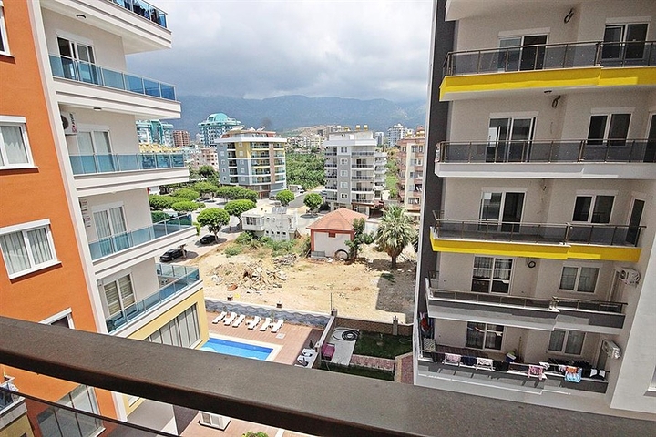 شقة غرفتين وصالة ضمن مجمع حديث قريب من الشاطئ في مهموتلار / الانيا 