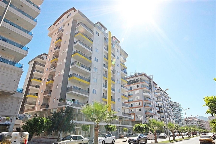 شقة غرفتين وصالة ضمن مجمع حديث قريب من الشاطئ في مهموتلار / الانيا 