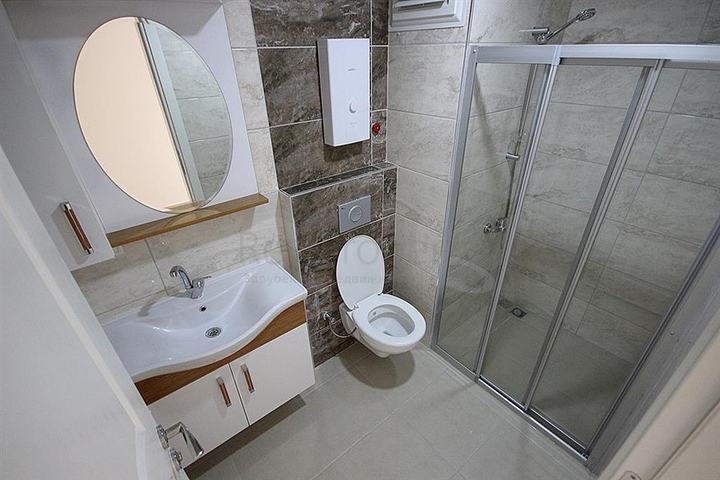 شقة غرفتين وصالة ضمن مجمع حديث قريب من الشاطئ في مهموتلار / الانيا 