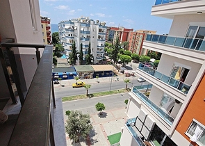 شقة غرفتين وصالة ضمن مجمع حديث قريب من الشاطئ في مهموتلار / الانيا 