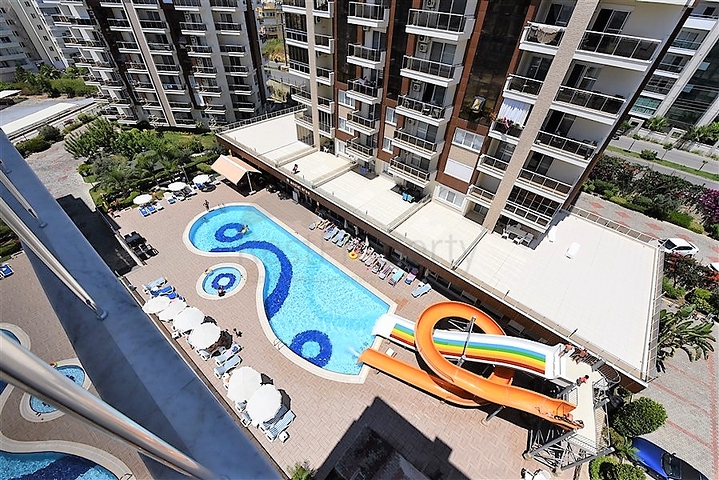 دوبلكس مؤثثة ضمن مجمع سكني متكامل في افسلار 