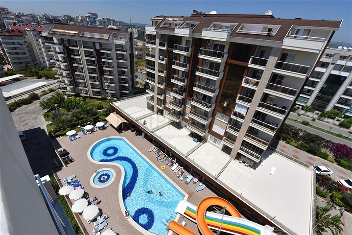 دوبلكس مؤثثة ضمن مجمع سكني متكامل في افسلار 