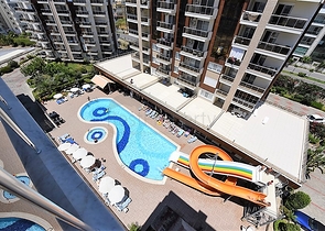 دوبلكس مؤثثة ضمن مجمع سكني متكامل في افسلار 