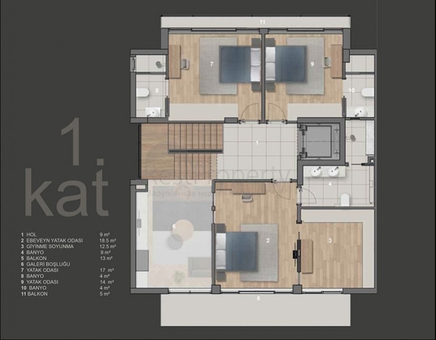 مشروع استثماري لفيلات في كونيالتي أنطاليا