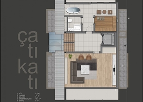 مشروع استثماري لفيلات في كونيالتي أنطاليا