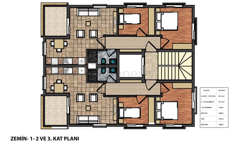 على مسافة خطوات من شاطئ البحر -مجمع سكني جديد في مركز الانيا 