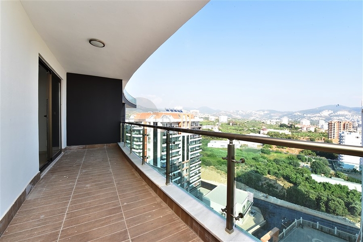 اطلالة بحرية ساحر- تراس واسع - دوبلكس غرفتين وصالة ضمن مجمع خمس نجوم في مهموتلار - الانيا 