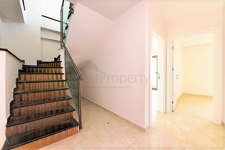 اطلالة بحرية ساحر- تراس واسع - دوبلكس غرفتين وصالة ضمن مجمع خمس نجوم في مهموتلار - الانيا 