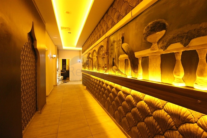 اطلالة بحرية ساحر- تراس واسع - دوبلكس غرفتين وصالة ضمن مجمع خمس نجوم في مهموتلار - الانيا 