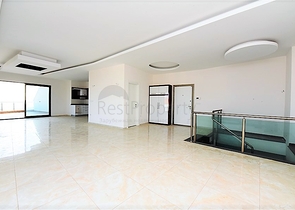 اطلالة بحرية ساحر- تراس واسع - دوبلكس غرفتين وصالة ضمن مجمع خمس نجوم في مهموتلار - الانيا 