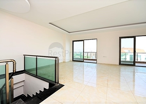 اطلالة بحرية ساحر- تراس واسع - دوبلكس غرفتين وصالة ضمن مجمع خمس نجوم في مهموتلار - الانيا 