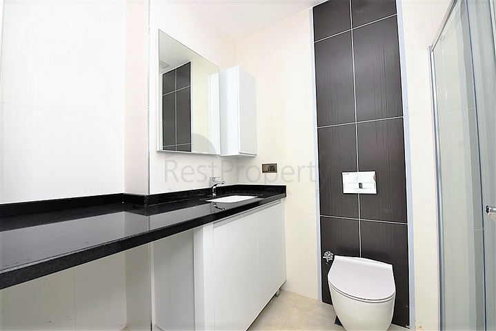 اطلالة بحرية مباشرة -شقة من تصميم غرفة وصالة ضمن مجمع سكني حديث في مهموتلار - الانيا 