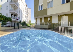 شقة بغرفة نوم واحدة مع أثاث في ليمان كونيالتي أنطاليا