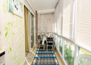 شقة بغرفة نوم واحدة مع أثاث في ليمان كونيالتي أنطاليا