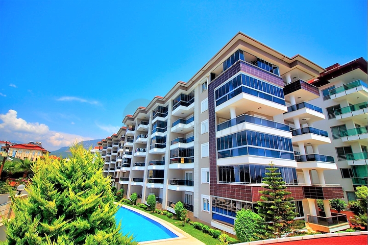 اطلالة بحر مباشرة - غرفة نوم وصالة مؤثثة في كاستل - الانيا 