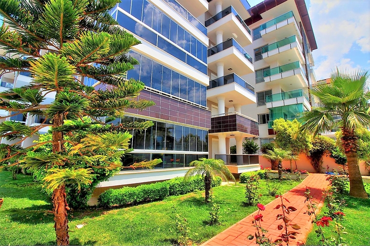 اطلالة بحر مباشرة - غرفة نوم وصالة مؤثثة في كاستل - الانيا 