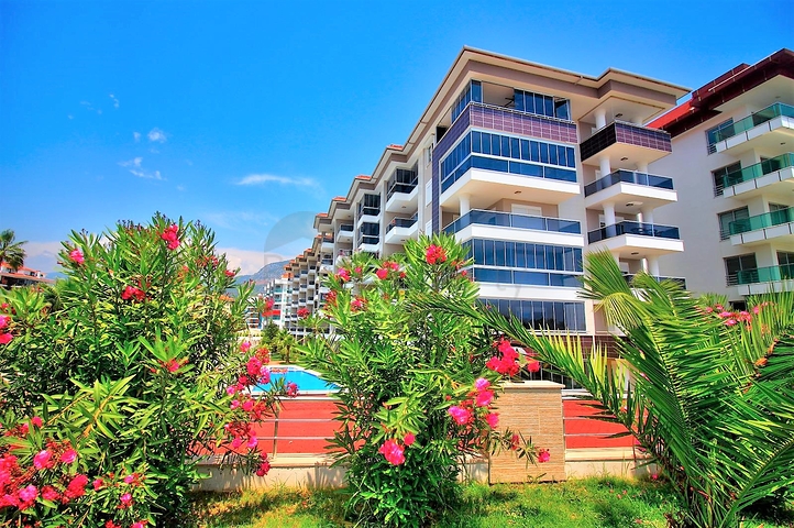 اطلالة بحر مباشرة - غرفة نوم وصالة مؤثثة في كاستل - الانيا 