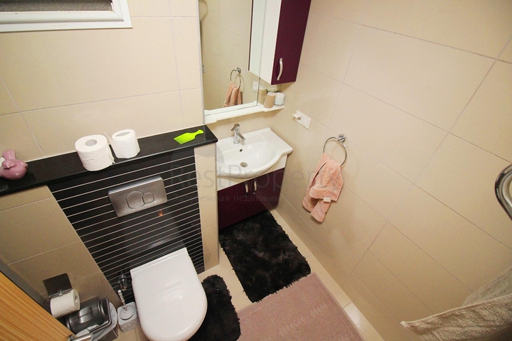 اطلالة بحر مباشرة - غرفة نوم وصالة مؤثثة في كاستل - الانيا 