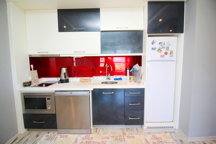 اطلالة بحر مباشرة - غرفة نوم وصالة مؤثثة في كاستل - الانيا 