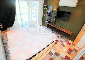 اطلالة بحر مباشرة - غرفة نوم وصالة مؤثثة في كاستل - الانيا 